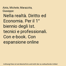 Nella realtà. Diritto ed