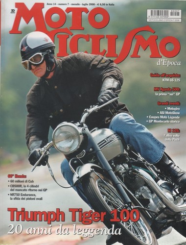 Moto ciclismo epoca - moto,