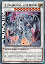 DRAGO ARGENTO OCCHI AZZURRI • Comune • LDK2 ITK39 • Unl 2024 • Yugioh! ANDYCARDS