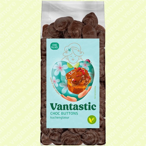 Vantastic choc buttons 500 g - vantastic, buttons,