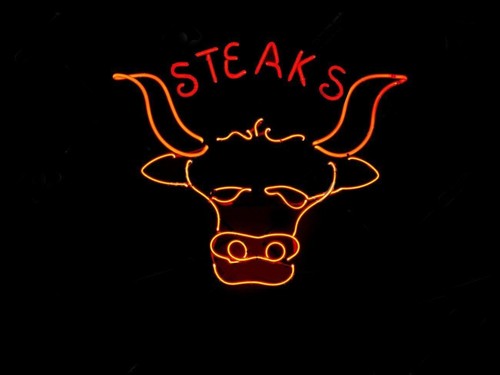 Steaks cow bull texas - steaks, ox