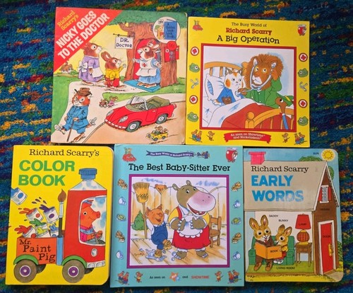 Vrg richard scarry book - richard,