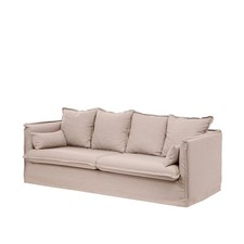 Divano letto 3 posti beige