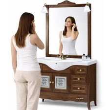 Mobile Da Bagno Noce Completo