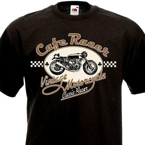 Shirt cafe racer vintage - t-shirt,