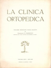 LA CLINICA ORTOPEDICA Volume