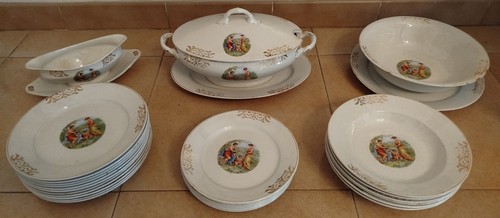 Servizio porcellana ceramica - servizio, "ceramica
