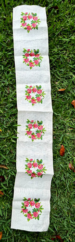 Tessuto lino vintage anni - , 70
