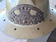 NO-WW2-ELMETTO DA POMPIERE-PARIGI-French Firemans POMPIERS SAPEURS-PARIS-WORLD