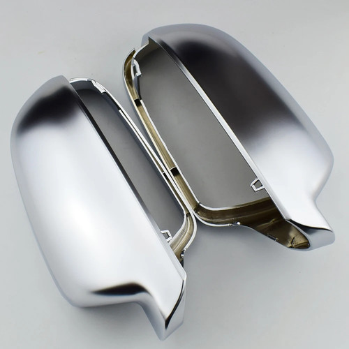 Coque rétroviseur chrome - rétroviseur,