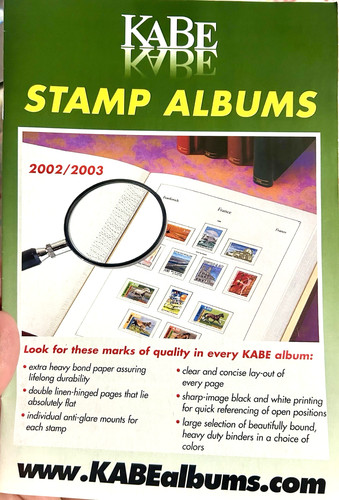 Album francobolli kabe vintage - album,