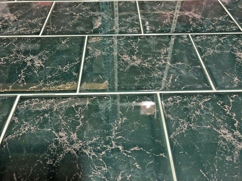 Piastrella ceramica pino - , verde