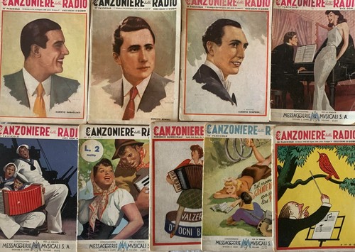 Canzoniere radio 1941 lotto - radio, 9