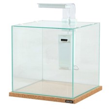 Zolux Betta Kub Bianco 15L Acquario Completo con Filtro e LED