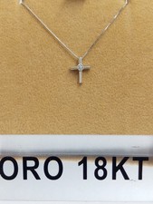 Collana in oro bianco 750 18