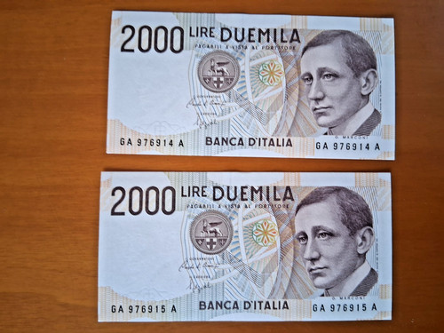 Banconote duemila lire - ,
