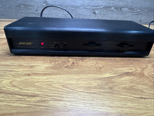 Bose 901 series - series, equalizer