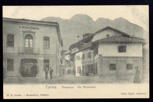 Ampezzo carnia via - (udine)., carnia.