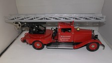 MARKLIN H0 : cod. 1991 Camion dei pompieri Fire truck scala estensibile TOP ++++