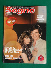 Fotoromanzo Lancio SOGNO 1981 n.3 , ANNA ZOLI con Poster ROBERT GLIGOROV