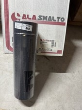 Tubo Smaltato Nero Opaco Ala 150x500
