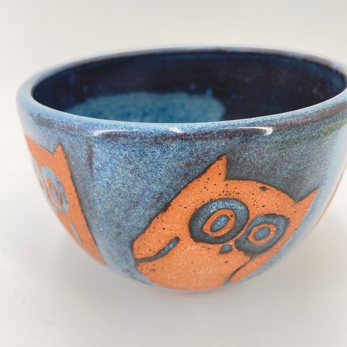Ciotola gufo ceramica studio