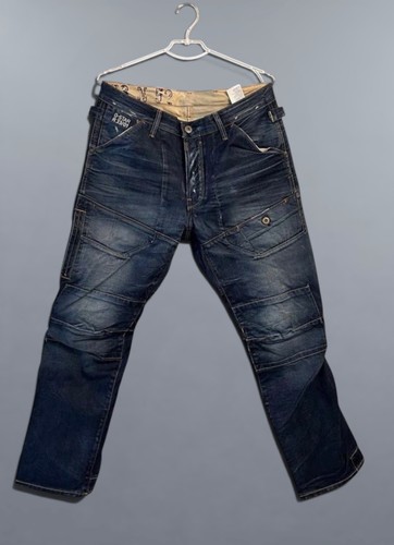 Jeans denim blu star raw - jeans,
