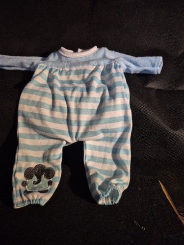 Dolls blue towelling - dolls,