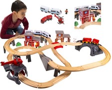 Pista treno legno trenino - in,