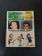 rivista GUERIN SPORTIVO anno LXXXII 1994 - numero  14 adesivi in copertina