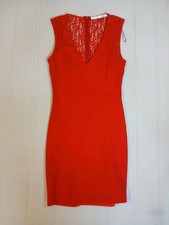 Abito rosso estivo - con, pizzo