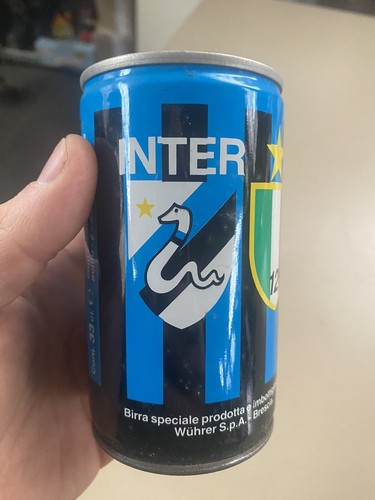 Inter calcio bibita lattina - inter,