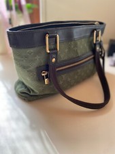 Borsa Louis Vuitton baguette monogram verde 