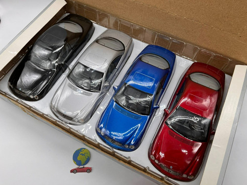 Welly box mercedes 600 - mercedes, cl