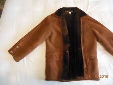 GIACCONE UOMO VERO MONTONE XL TAGLIA 54 ANNI ’80 CONDIZIONI OTTIME