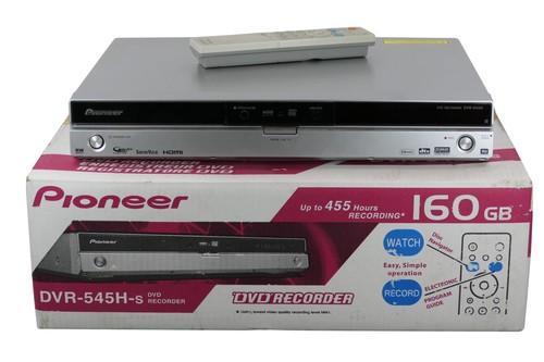Pioneer dvr 545h - pioneer, dvr-545h
