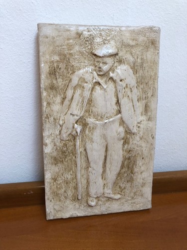Quadro gesso 37x22 cm - quadro,