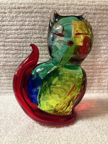 Scultura gatto vintage - , in