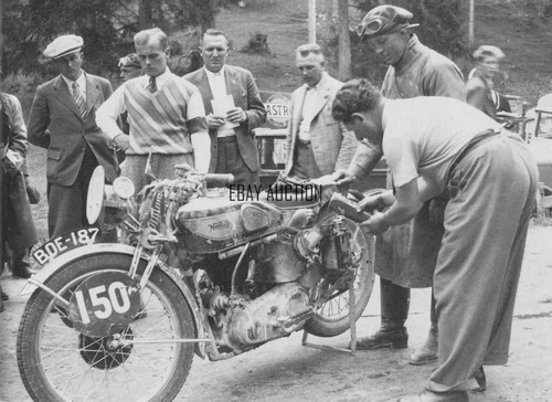 Foto stampa moto norton - foto,