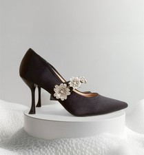 Décolleté Raso Nero Black