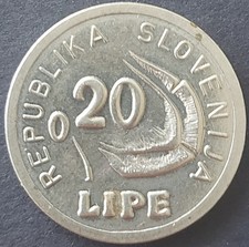 SLOVENIA SLOVENIA 0,20 LIPE