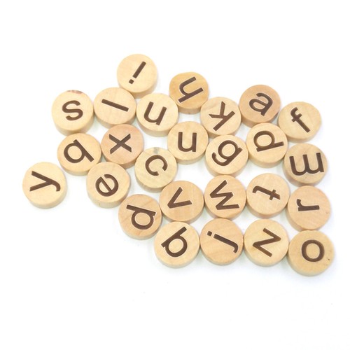 Pezzi perline lettere - pezzi,