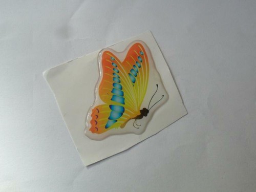 Coppia adesivi farfalle - adesivi,