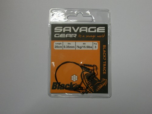 Savage gear black7 tracce - savage, da