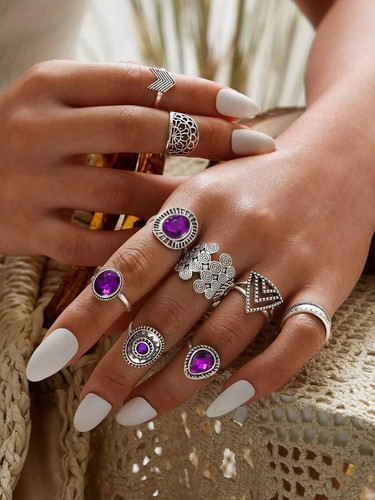 Pezzi anello set - 9, anelli