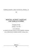 Montini journet maritain - montini,,