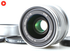 [N come nuovo] OM SYSTEM OLYMPUS M.Zuiko digitale 25 mm F1.8 per micro quattro terzi GIAPPONE