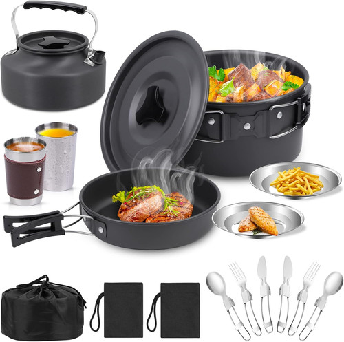 Set pentole campeggio - set, 13
