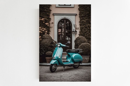 Wanddeko dolce vita blaue - dolce,