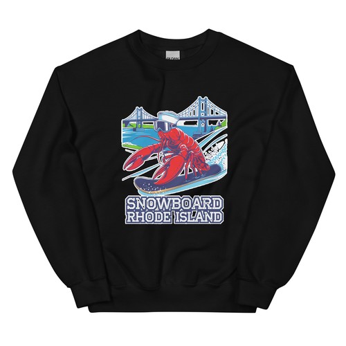 Felpa girocollo snowboard - felpa,